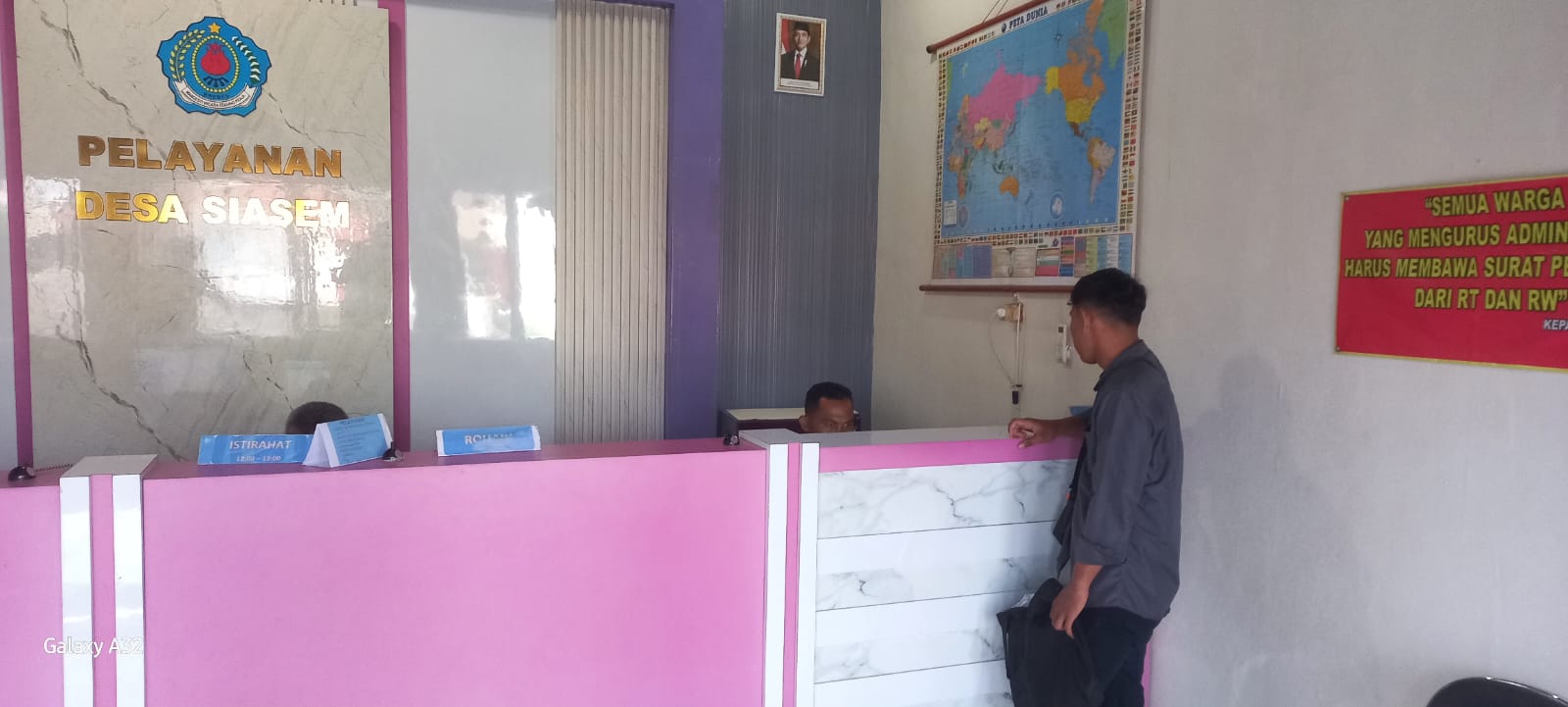 Pengumuman Jadwal Pelayanan Administrasi Desa Siasem Tahun 2024